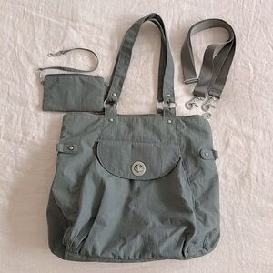 Baggalini travel office tote with accessories (repaired)